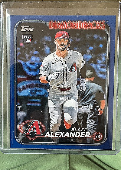 Blaze Alexander 2024 Topps Update — front