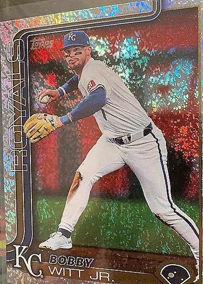 Bobby Witt Jr. 2025 Topps Series 1 — front