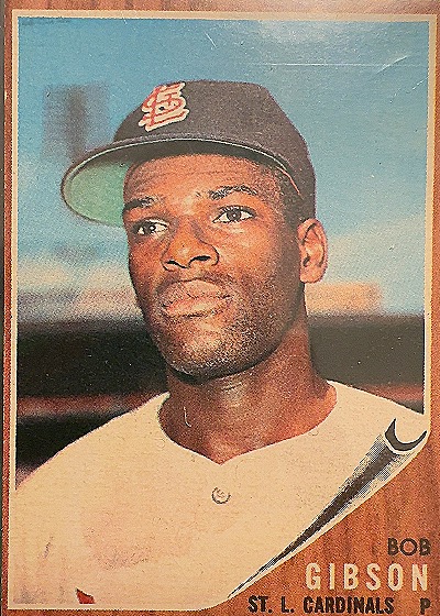 1962 Topps Bob Gibson — front