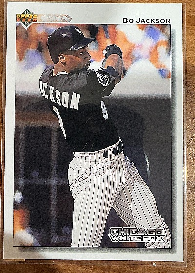1992 Upper Deck #555 Bo Jackson — front