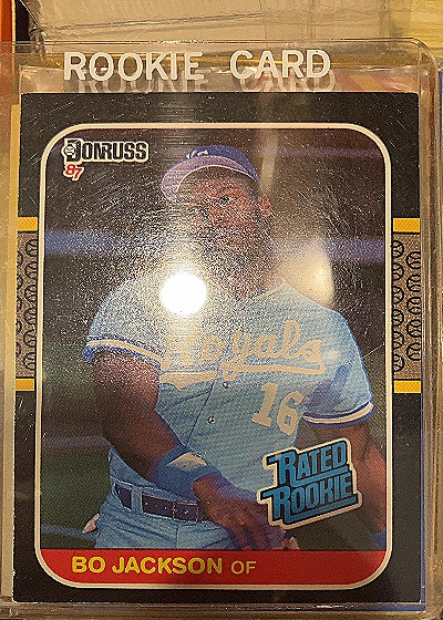 1987 Donruss #35 Bo Jackson — front