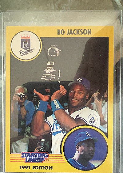 1991 Kenner Starting Lineup Bo Jackson — front