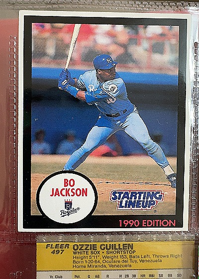 Bo Jackson 1990 Starting Lineup — front