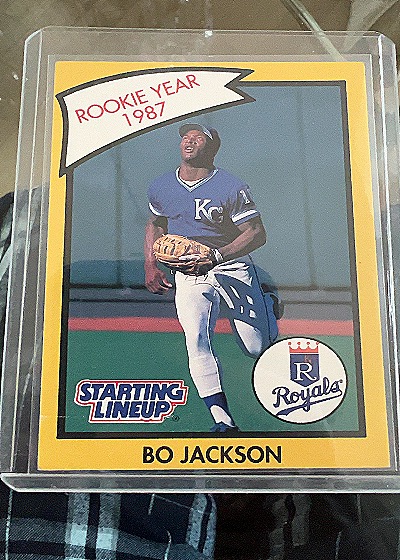 Bo Jackson Rookie Year 1987 — front