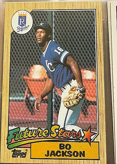 1987 Topps Future Stars Bo Jackson — front