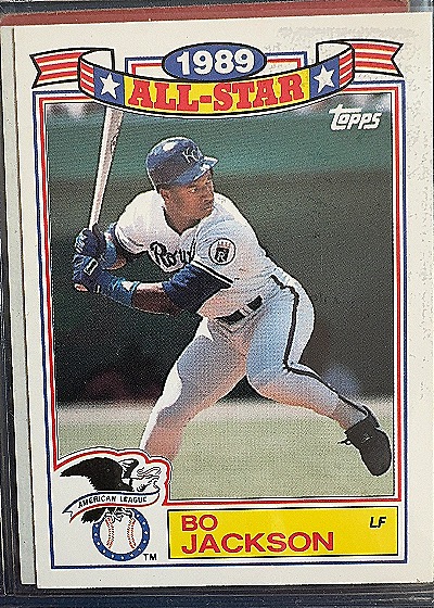 1989 Topps All-Star Bo Jackson — front