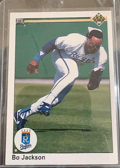 1990 Upper Deck Bo Jackson #105 — front