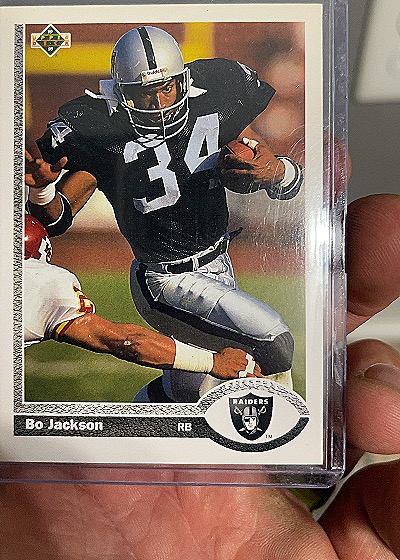 1991 Upper Deck #155 Bo Jackson — front
