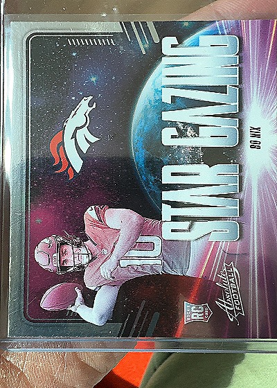 2024 Panini Absolute Star Gazing Bo Nix — front