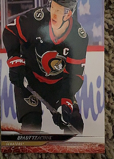 Brady Tkachuk 2024-25 Upper Deck #368 — front