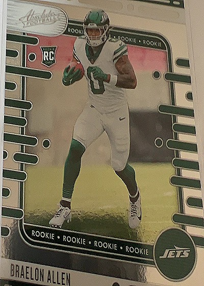 2024 Panini Absolute - Rookies Braelon Allen #190 (RC) — front