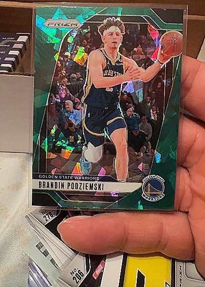 2024 Panini Prizm #81 Brandin Podziemski — front