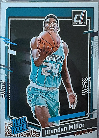 2023-24 Panini Donruss Rated Rookie #226 Brandon Miller — front