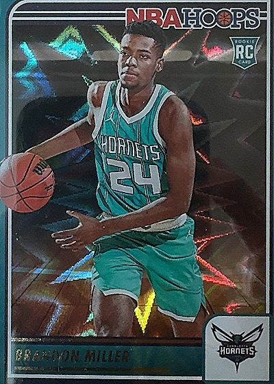 Brandon Miller Rookie Card — front