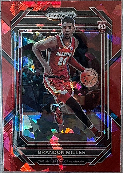 Brandon Miller 2023-24 Panini Prizm Draft Picks — front