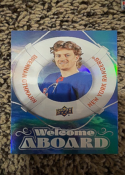 Welcome Aboard Brennan Othmann — front