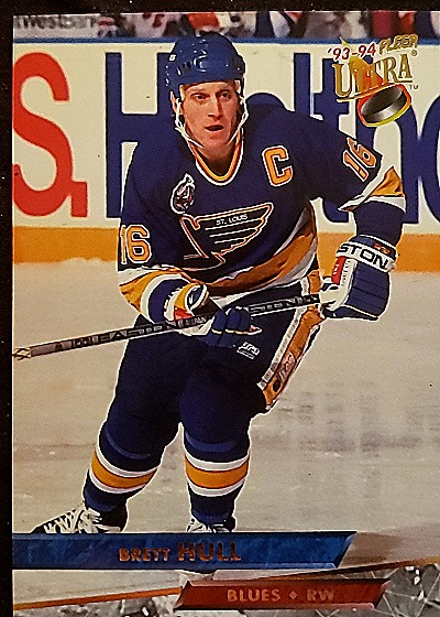 1993-94 Fleer Ultra Brett Hull — front