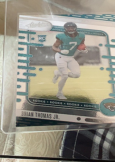 2024 Panini Absolute - Rookies Brian Thomas Jr. #123 (RC) — front
