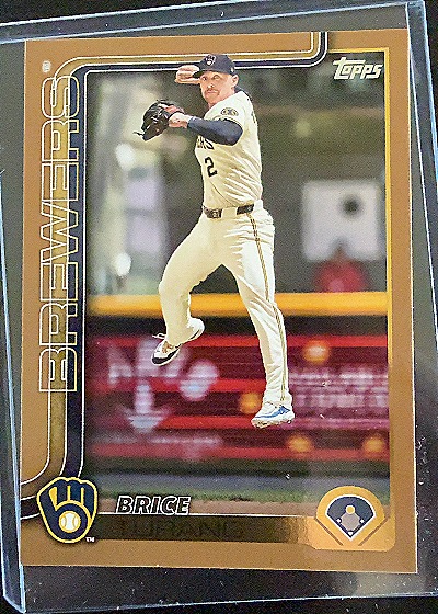 2025 Topps #45 Brice Turang — front