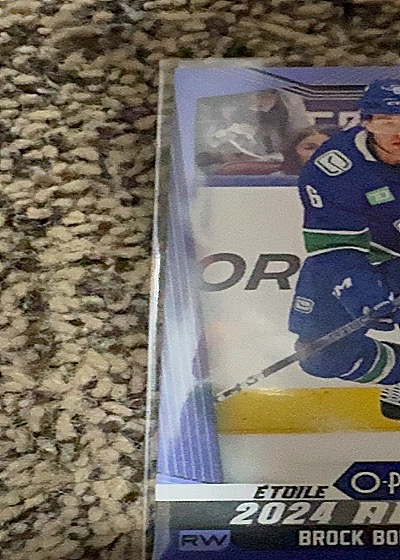 2024 O-Pee-Chee Brock Boeser — front