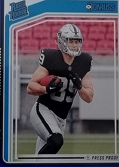 2024 Donruss Rated Rookie Brock Bowers — front