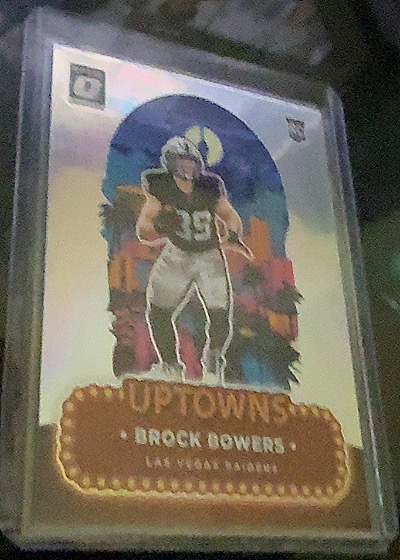 2024 Donruss Optic Uptowns Brock Bowers — front