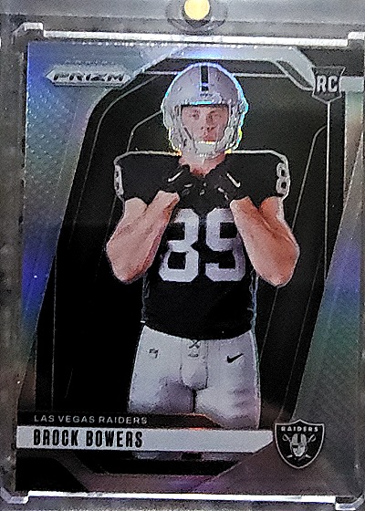 Brock Bowers Rookie Card — front