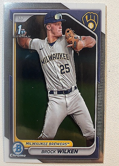 2024 Bowman #BCP-86 Brock Wilken — front