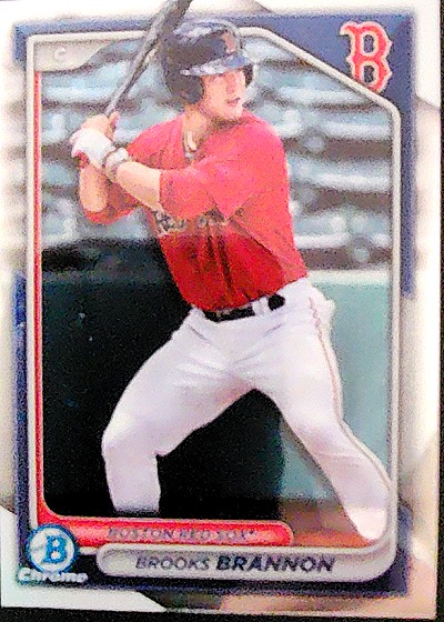 2024 Bowman Prospects Brooks Brannon — front