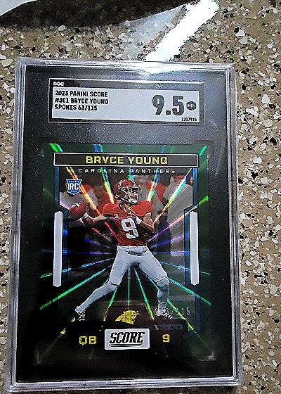 2023 Panini Score #401 Bryce Young — front