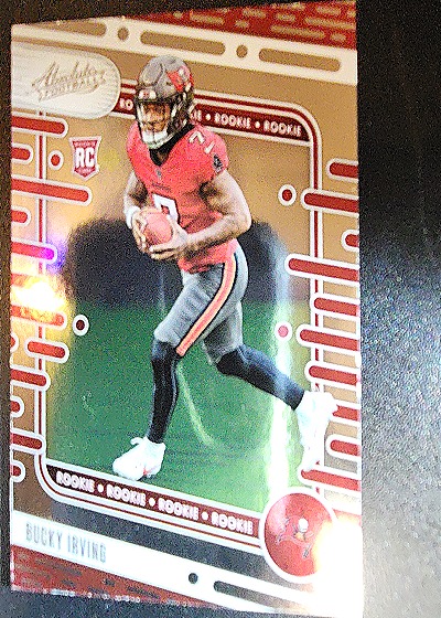 2024 Panini Absolute #186 Bucky Irving — front