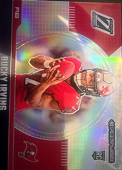 2024 Panini Zenith First Look Bucky Irving RC — front