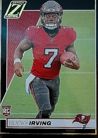 Bucky Irving Rookie Card — front