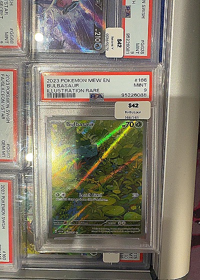 Bulbasaur Illustration Rare — front