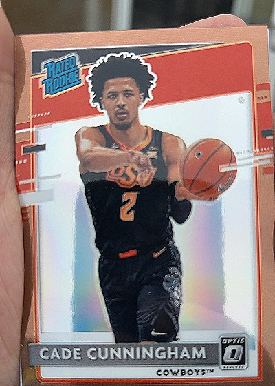 Cade Cunningham Rated Rookie — front