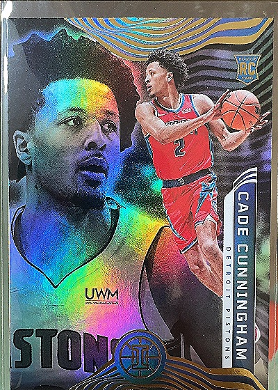 Cade Cunningham 2021-22 Panini Illusions Rookie Card — front