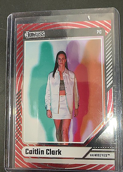 Caitlin Clark Donruss Hawkeyes — front