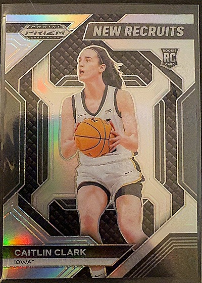 2024 Panini Prizm Draft Picks New Recruits Caitlin Clark — front