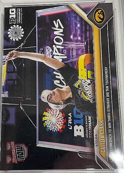 2023-24 Bowman U NOW Caitlin Clark — front