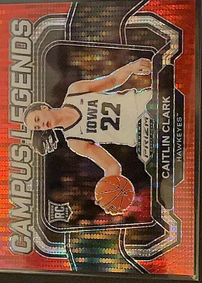 2024 Panini Prizm Draft Picks - Campus Legends #5 Caitlin Clark — front