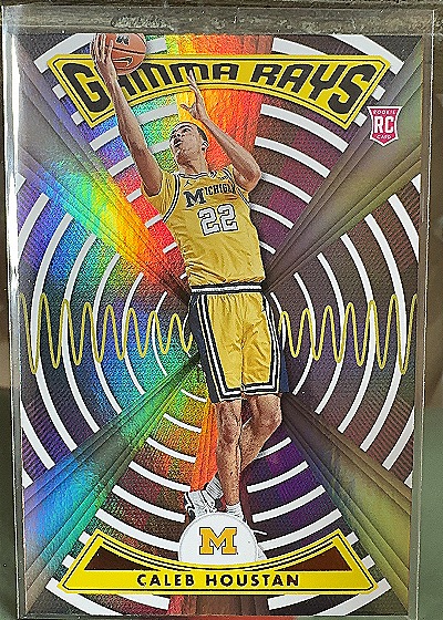 2022 Panini Chronicles Draft Picks Gamma Rays Caleb Houstan — front