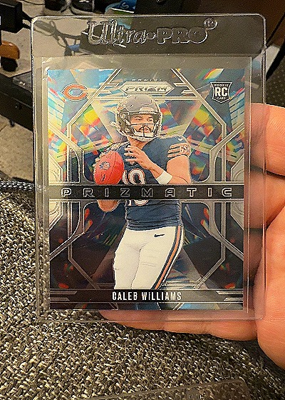 2024 Panini Prizm - Prizmatic #1 Caleb Williams (RC) — front