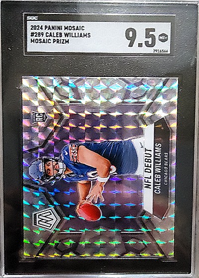 2024 Panini Mosaic #289 Caleb Williams NFL Debut — front