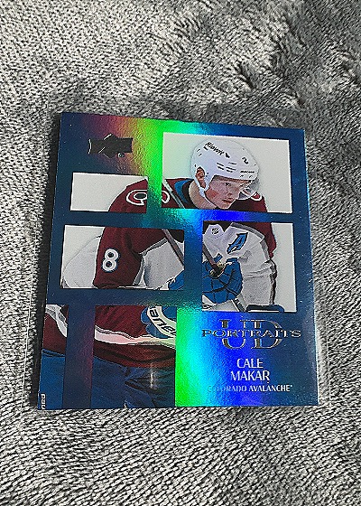 2024-25 Upper Deck Series 2 UD Portraits Cale Makar — front