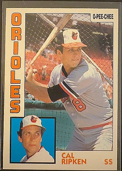 Cal Ripken 1984 O-Pee-Chee #363 — front