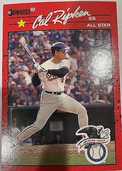 Cal Ripken Jr. 1990 Donruss All-Star — front