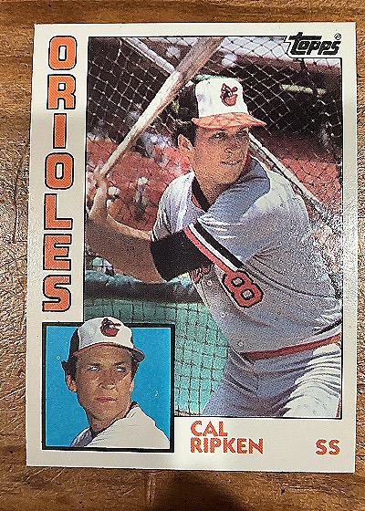 1984 Topps Cal Ripken Jr. — front