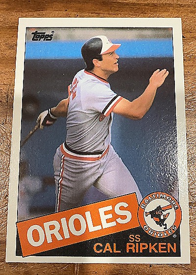 1985 Topps Cal Ripken Jr. #30 — front