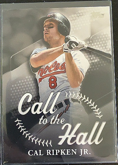 Call to the Hall Cal Ripken Jr. — front