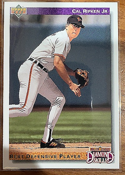1992 Upper Deck #645 Cal Ripken Jr. — front